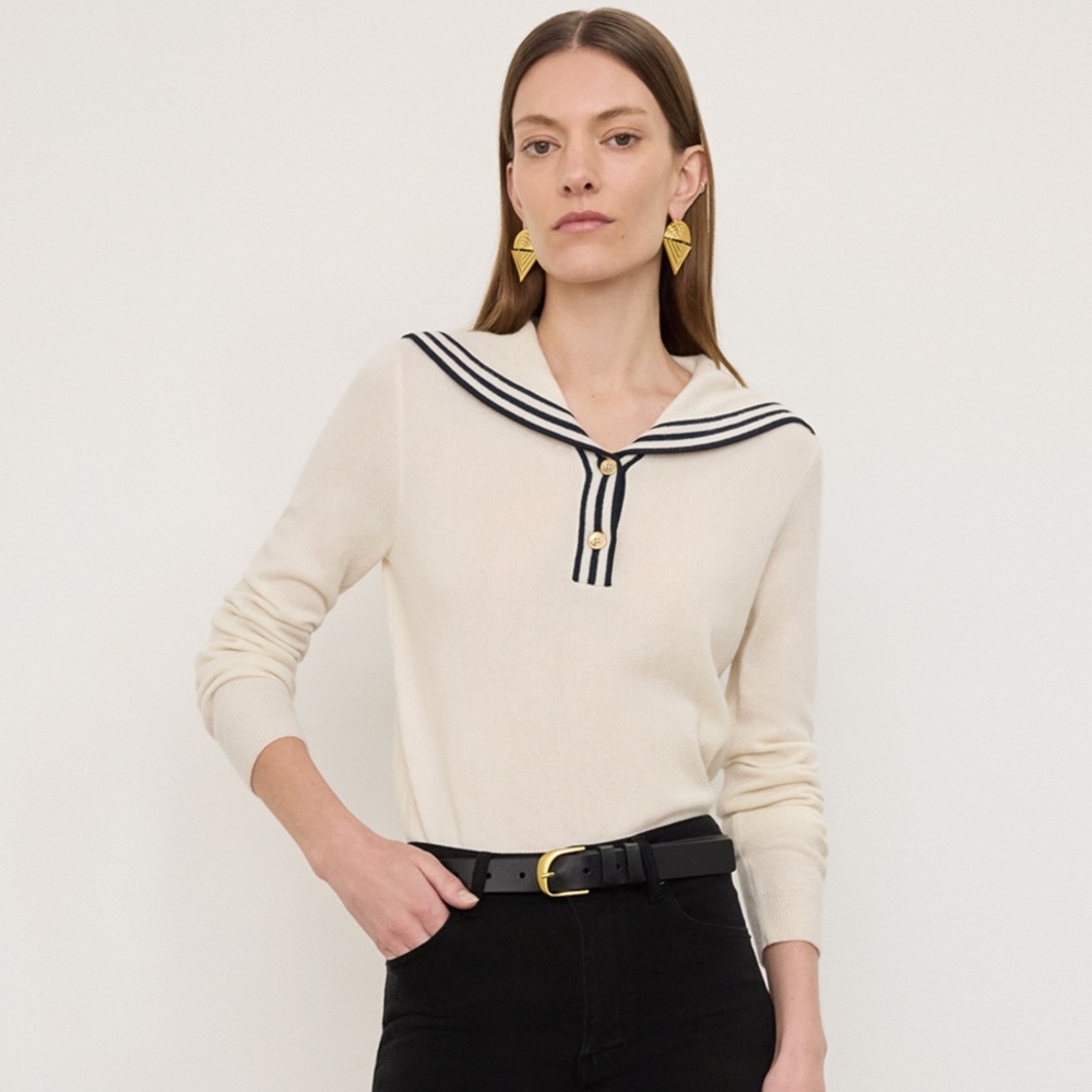 FRAME The Sailor Sweater Cashmere